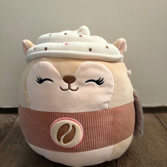 squishmallow reza - latte squirrel 8 inch - Picture 1 of 1